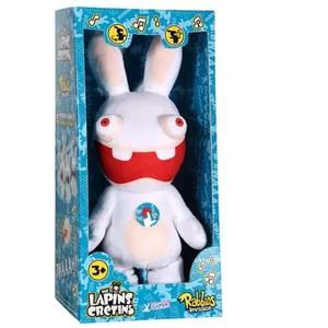 gipsy Peluche Lapin crétin animé 30 cm pas cher