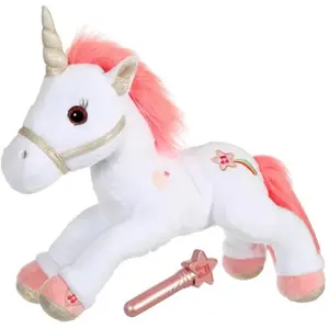 Comparateur de prix : Sombo Gipsy Toys - Licorne Lica Bella Magique - 35 cm - Rose et Blanc