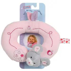 Gipsy Accessoire - Siège Auto - Tour de Cou - Pomme - Souris - 24 cm pas cher