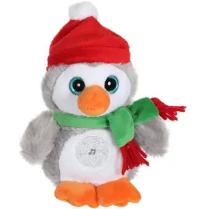 Gipsy Christmas pétillous sonore 16 cm - Pingouin pas cher