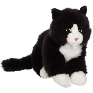 Gipsy Toys - Chat Mimiz - 28 cm - Noir & Blanc pas cher