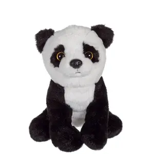 Gipsy Toys - P'tits Sauvageons - 15 Cm - Panda - Noir & Blanc Noir pas cher