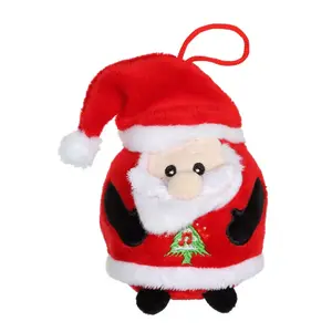 Père Noël - Bouille de Noël sonore 13 cm pas cher