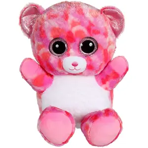 Gipsy Toys - Brilloo Friends - Ours Hoopy - 30 Cm - Rose Rose pas cher