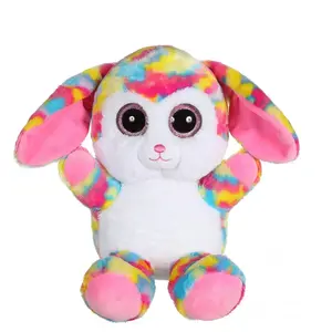 GIPSY Brilloo Friends 30 cm - Lapin Jaune/Rose - Troody pas cher