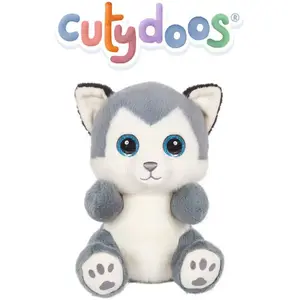 Gipsy Peluche Chien Husky Skandy 23 Cm Blanc pas cher