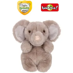 Gipsy Peluche Défis Nature Protect - Éléphant Gris - 15 Cm Collaborati... pas cher