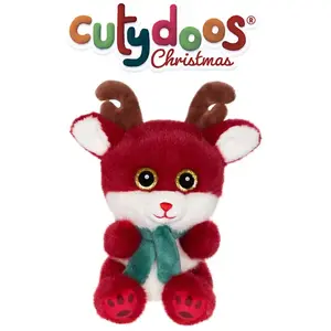 Gipsy Peluche Renne Nico 13 Cm Marron pas cher