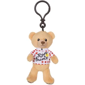 Gipsy Peluche - Porte-clés Ours maillot Grimpeur À Pois 10 Cm - Peluch... pas cher