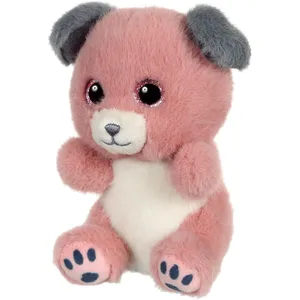 Gipsy Peluche - Peluche Chien Spot > Rose Poudré Et Gris 13 Cm Rose pas cher