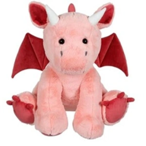 Comparateur de prix : Gipsy Toys - Dragon Floppy 30 cm Rose - Peluche pour Enfant - Existe en 3 Coloris - 071535