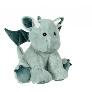 Comparateur de prix : Gipsy Toys - Dragon Floppy 30 cm Vert - Peluche pour Enfant - Existe en 3 Coloris - 071537