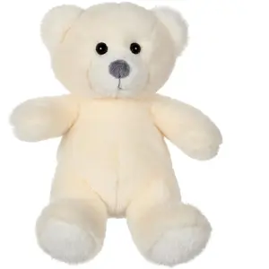 Gipsy Toys - Ours Trendy - LOurs en Peluche à Câliner - 15 cm - Beige pas cher