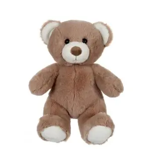 Gipsy Toys - Ours Trendy - L'Ours en Peluche à Câliner - 24 cm - Taupe pas cher