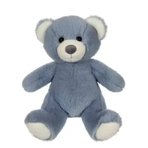 Gipsy Toys - Ours Trendy - L'Ours en Peluche à Câliner - 24 cm - Bleu Jeans pas cher