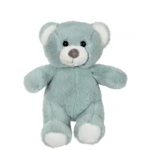 Gipsy Toys - Ours Trendy - L'Ours en Peluche à Câliner - 15 cm - Vert d'Eau pas cher