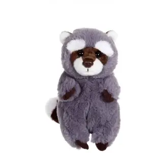 Gipsy Toys - P'tits Farouches - Raton Laveur - 15 Cm - Gris Gris pas cher