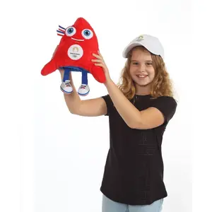 Mascotte Jo 2024 Peluche Mascotte Les Phryges Paris 2024 - Douce Et Mignonne - Cadeau Jeux Olympiques Pas Cher