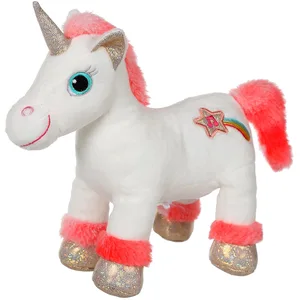 Comparateur de prix : Gipsy Toys - Peluche Lica Bella Sonore - 22 Cm - Blanc & Rose Corail Blanc