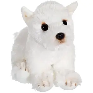 Gipsy Toys - Chien Westie Floppipup - - 22 cm - Blanc pas cher