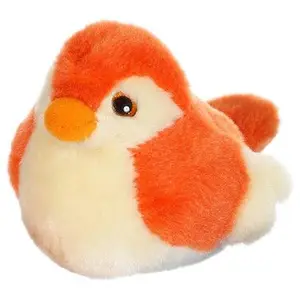 Gipsy Toys Oiseau Sonore Birdies 14 Cm - Orange Orange pas cher