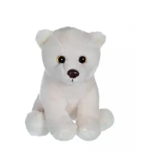 Gipsy Toys - P'tit Sauvageons - 15 Cm - Ours Blanc Blanc pas cher