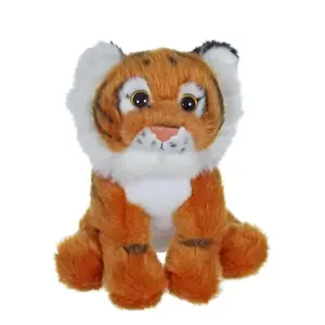 Gipsy Toys - P'tit Sauvageons - 15 Cm - Tigre - Marron & Blanc Marron pas cher