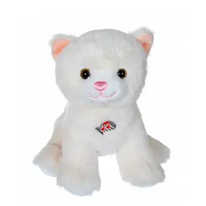 Gipsy Toys - Dogz & Kats Sonores - Peluche - 18 cm - Chat - Blanc pas cher