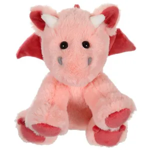 Gipsy Toys - Dragon Trendy en Peluche - 16 cm Rose pas cher