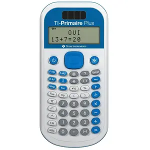Texas Instrument TI-Primaire Plus Calculatrice Scientifique Blanc pas cher
