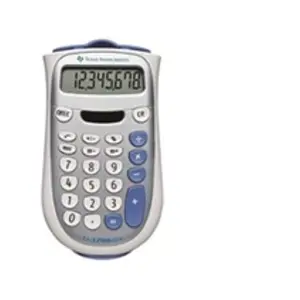 TI-1706 SV - Calculatrice de poche - 8 chiffres - panneau solaire, pil... pas cher