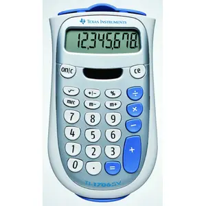 Texas Instruments TI 706SV Calculatrice 8 chiffres pas cher