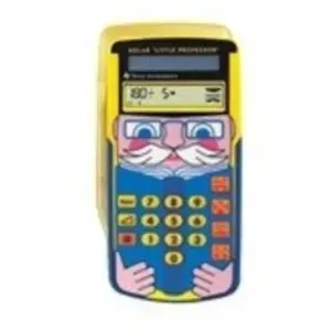 Calculatrice scolaire LITTLE PROFESSOR solaire pas cher