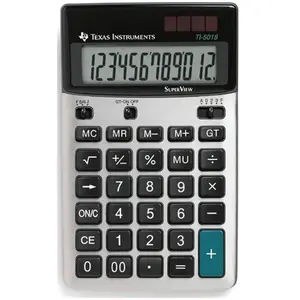 Comparateur de prix : TI-5018 SV - Gris/Noir Calculatrice de bureau