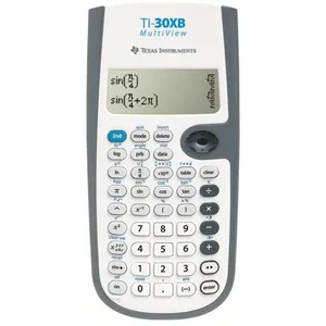 Comparateur de prix : TI-30 XB MultiView - Noir Calculatrice scientifique EMEA
