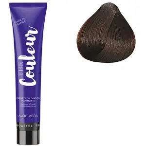 The Couleur Tube Coloration 100 Ml N° 4.45 Châtain Cuivré Acajou Duxel...