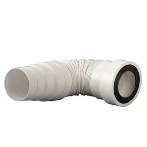 Pipe wc souple extensible à mémoire de forme Siamp 100 - Longueur 25-55cm