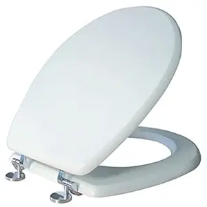 Abattant de WC à fermeture standard en MDF blanc Siamp Horizon Classic pas cher