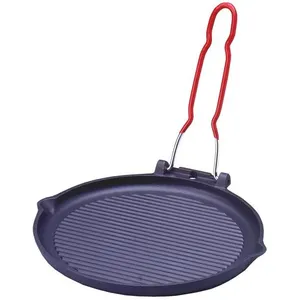 INVICTA Grill en fonte rond - Ø 25.5 cm pas cher