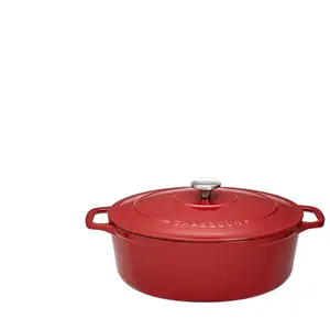 Comparateur de prix : Cocotte - CHASSEUR - PUC473503 - Fonte émaillée - 35 cm - Rouge - 7.4 L