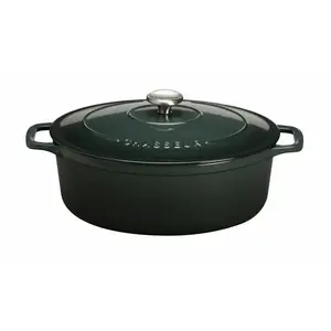Daubière en fonte émaillée 33cm melèze Chasseur PUC 473373 pas cher