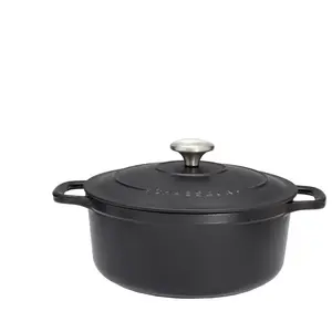 Matfer Cocotte - CHASSEUR - PUC471601 - Fonte émaillée - 16 cm - 3 L - Noir pas cher