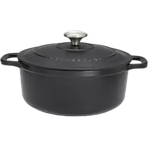 Comparateur de prix : Cocotte - CHASSEUR - PUC472201 - Fonte émaillée - 22 cm - 3,1 L - Noir