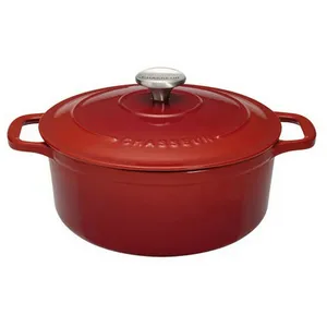 Comparateur de prix : Chasseur - cocotte ronde en fonte émaillée 28cm rubis - puc472858 TU