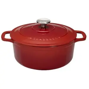 Comparateur de prix : Cocotte - CHASSEUR - PUC472458 - Fonte émaillée - 24 cm - Rubis - 3,8 L