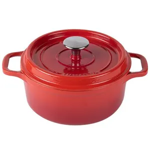 Comparateur de prix : INVICTA Cocotte ronde - Ø 28 cm - Rubis - Tous feux dont induction