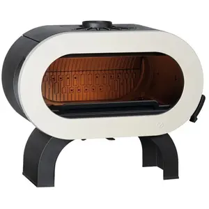Poêle à Bois Invicta Fifty Plus Arche P647956 Ivoire pas cher