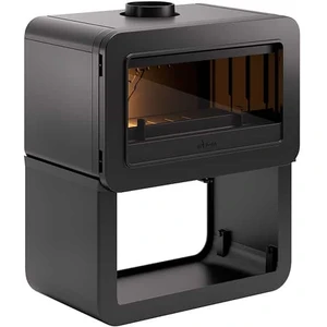 Poêle à Bois Invicta Wilson Sur Banc Raccordable P648254 pas cher
