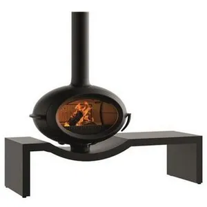 Comparateur de prix : INVICTA Poêle à bois vintage brio sur banc 7 kW - P648124
