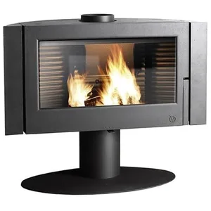 Comparateur de prix : Invicta - poêle à bois fonte 12kw anthracite  6114-44 - antaya 6114-44
